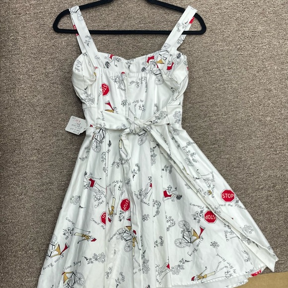 Rockabilly style Sundress size Medium - Picture 2 of 5